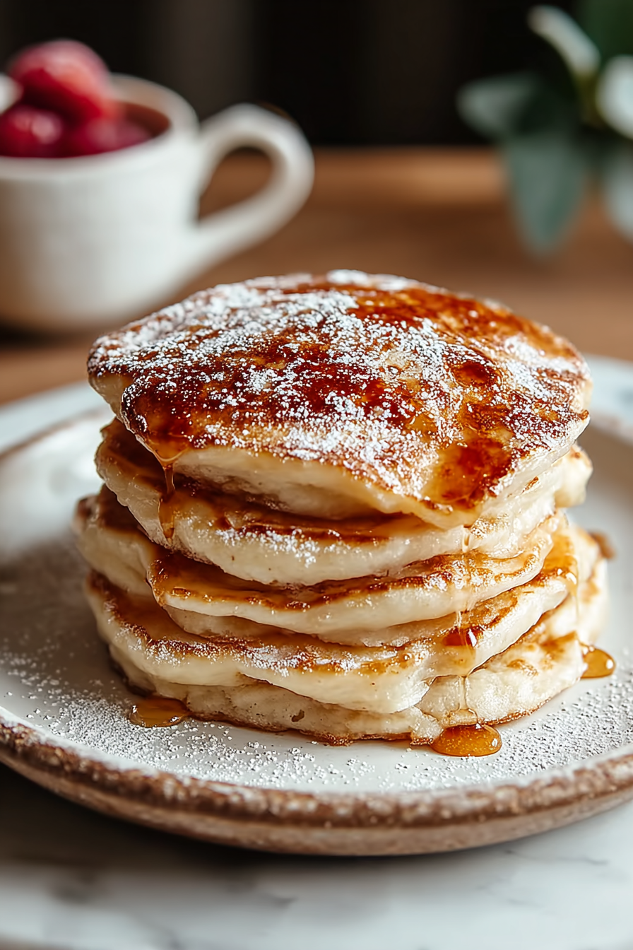 Easy Cinnamon Roll Pancakes