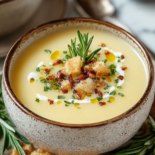 Easy Creamy Fall Potato Soup