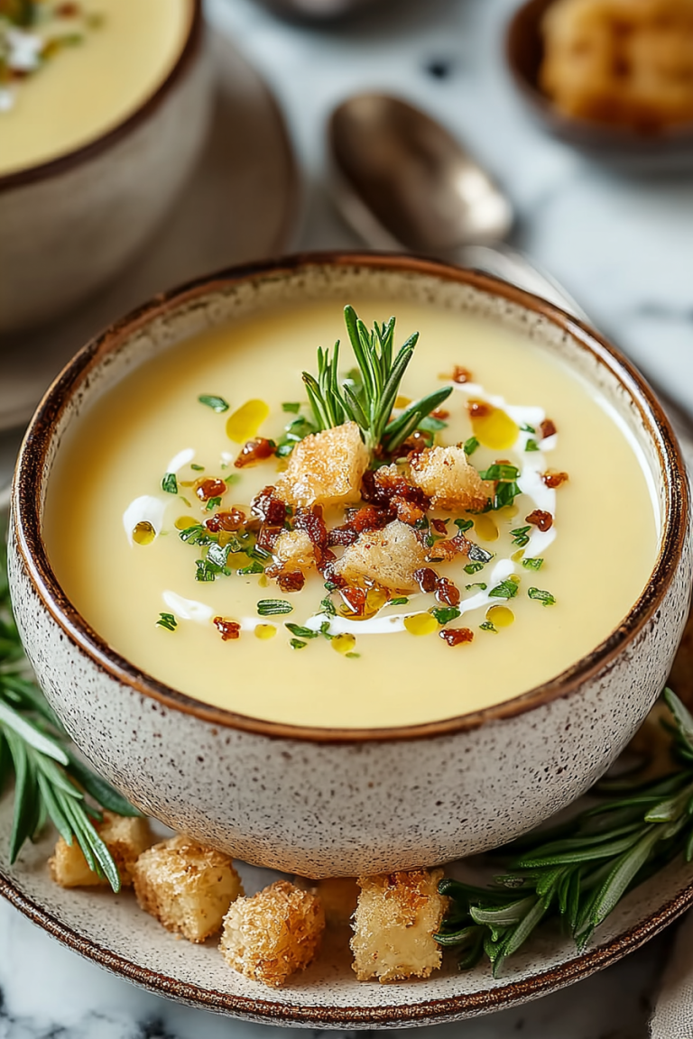 Easy Creamy Fall Potato Soup
