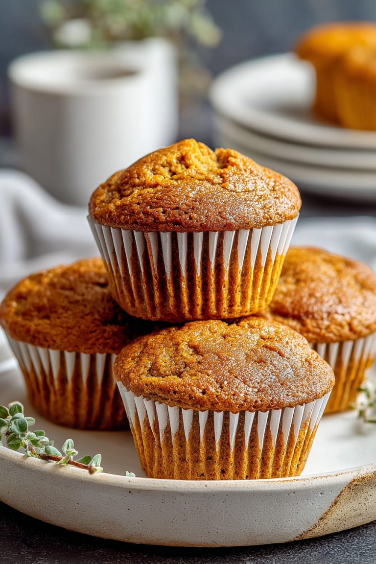 Easy Delicious Pumpkin Muffins