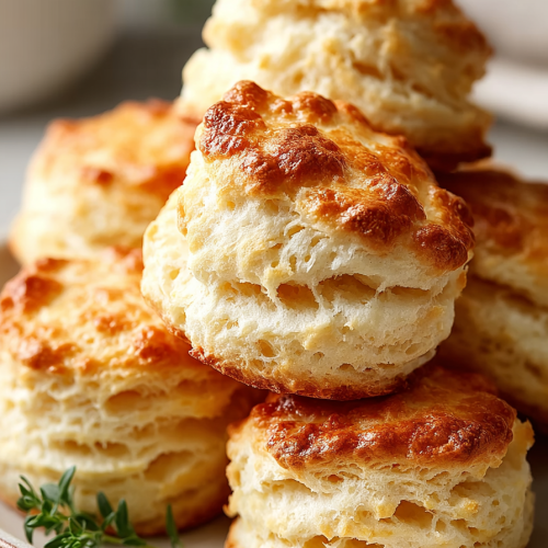 Easy Fluffy Buttermilk Biscuits