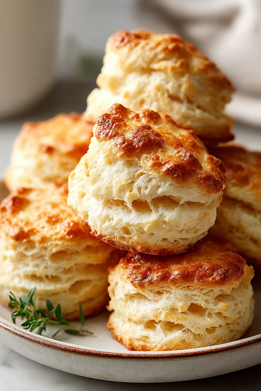 Easy Fluffy Buttermilk Biscuits