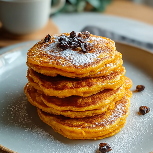 Easy Fluffy Pumpkin Pancakes
