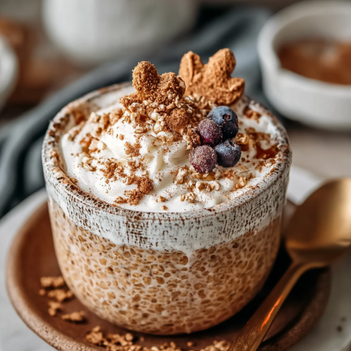 Easy Gingerbread Overnight Oats