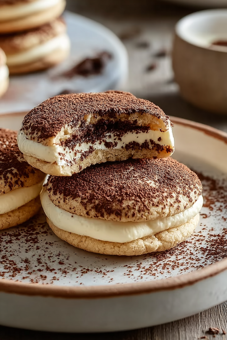 Easy Homemade Tiramisu Cookies