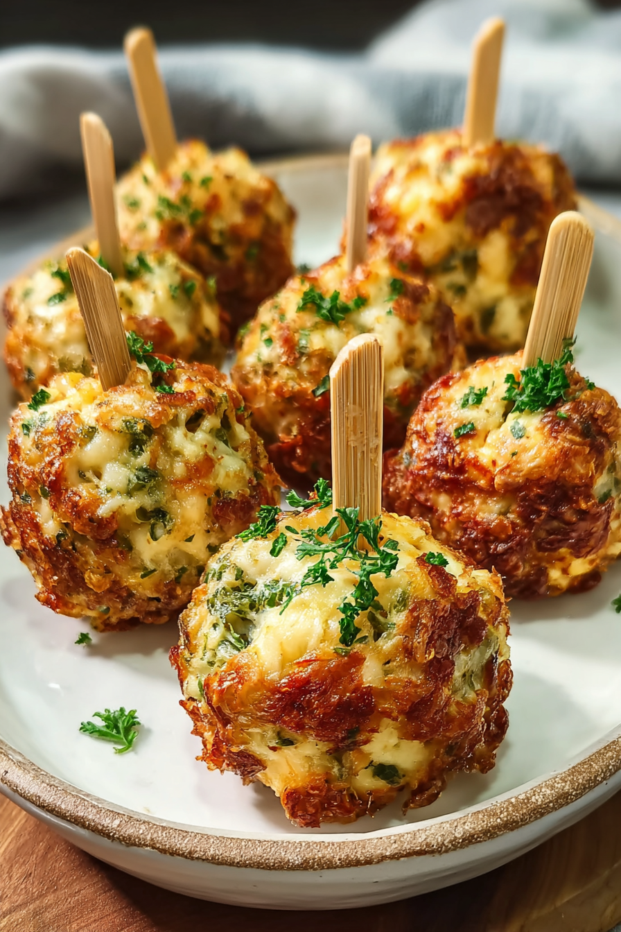 Easy Jalapeño Cheese Ball Bites