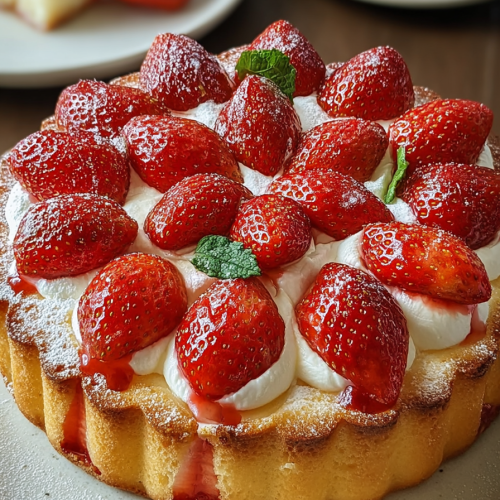 Easy Japanese Strawberry Cake