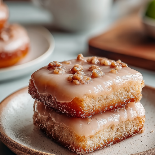 Easy Maple Donut Bars