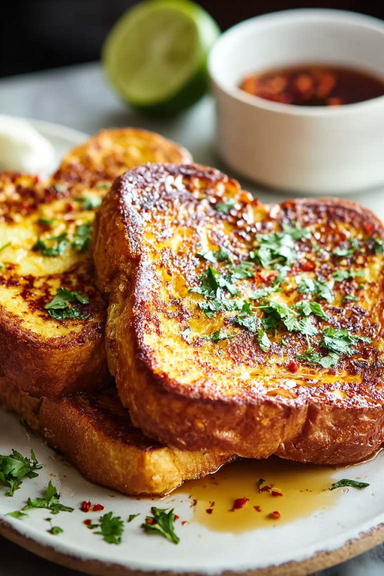 Easy Masala French Toast Delight