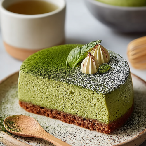 Easy Matcha Green Tea Cake