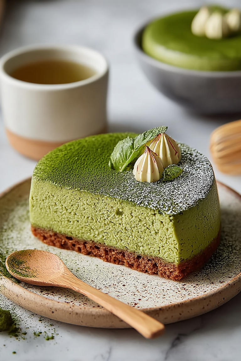 Easy Matcha Green Tea Cake