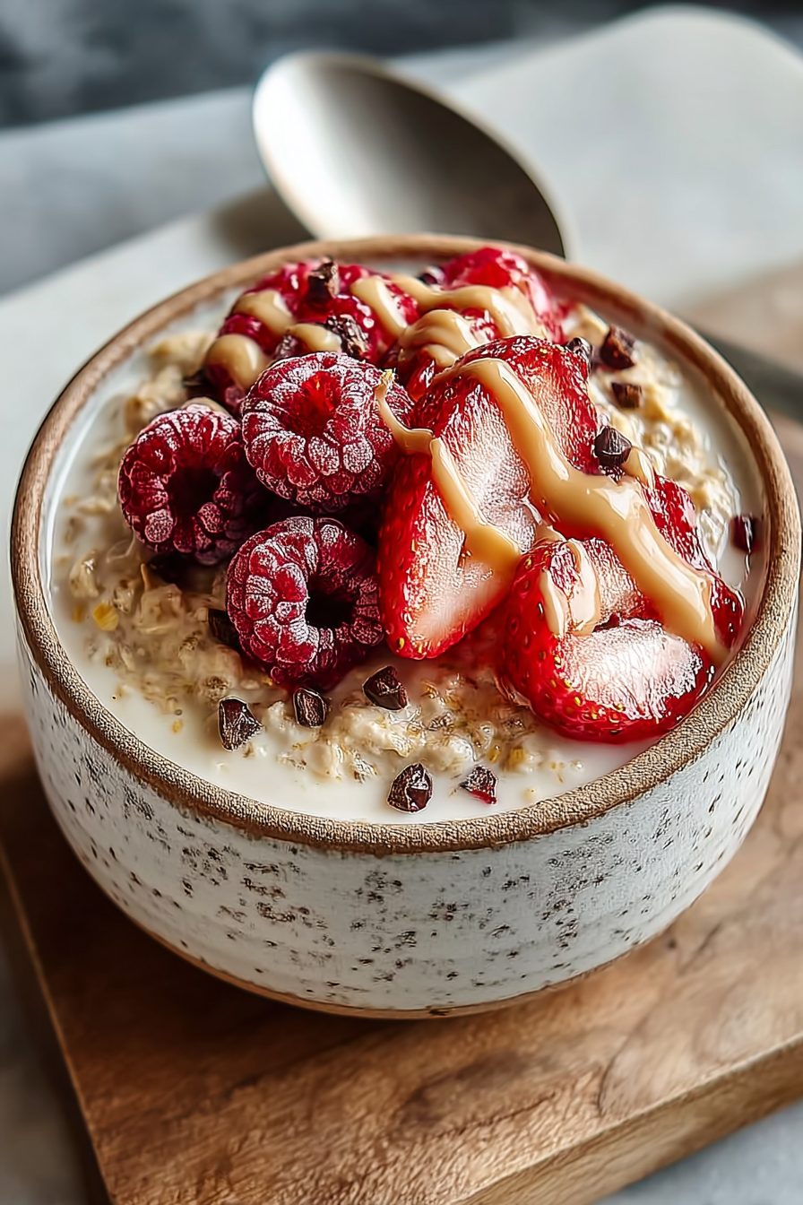 Easy PB&J Overnight Oats