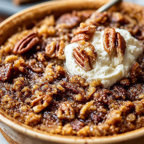 Easy Pecan Pie Cobbler