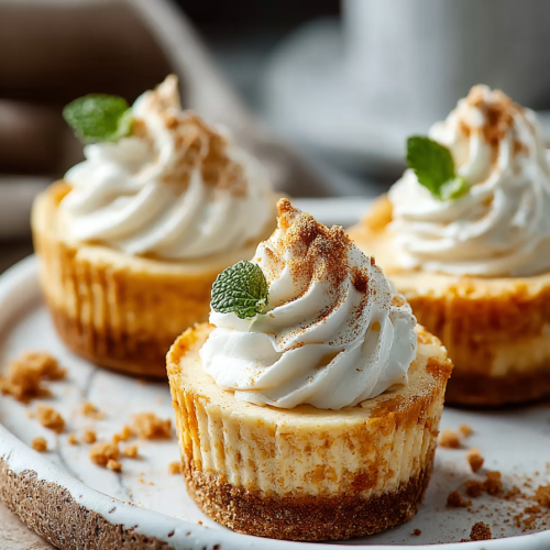 Easy Pumpkin Cheesecake Bites