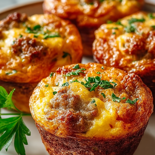 Easy Sausage Breakfast Muffins
