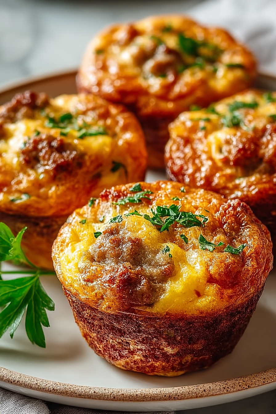 Easy Sausage Breakfast Muffins