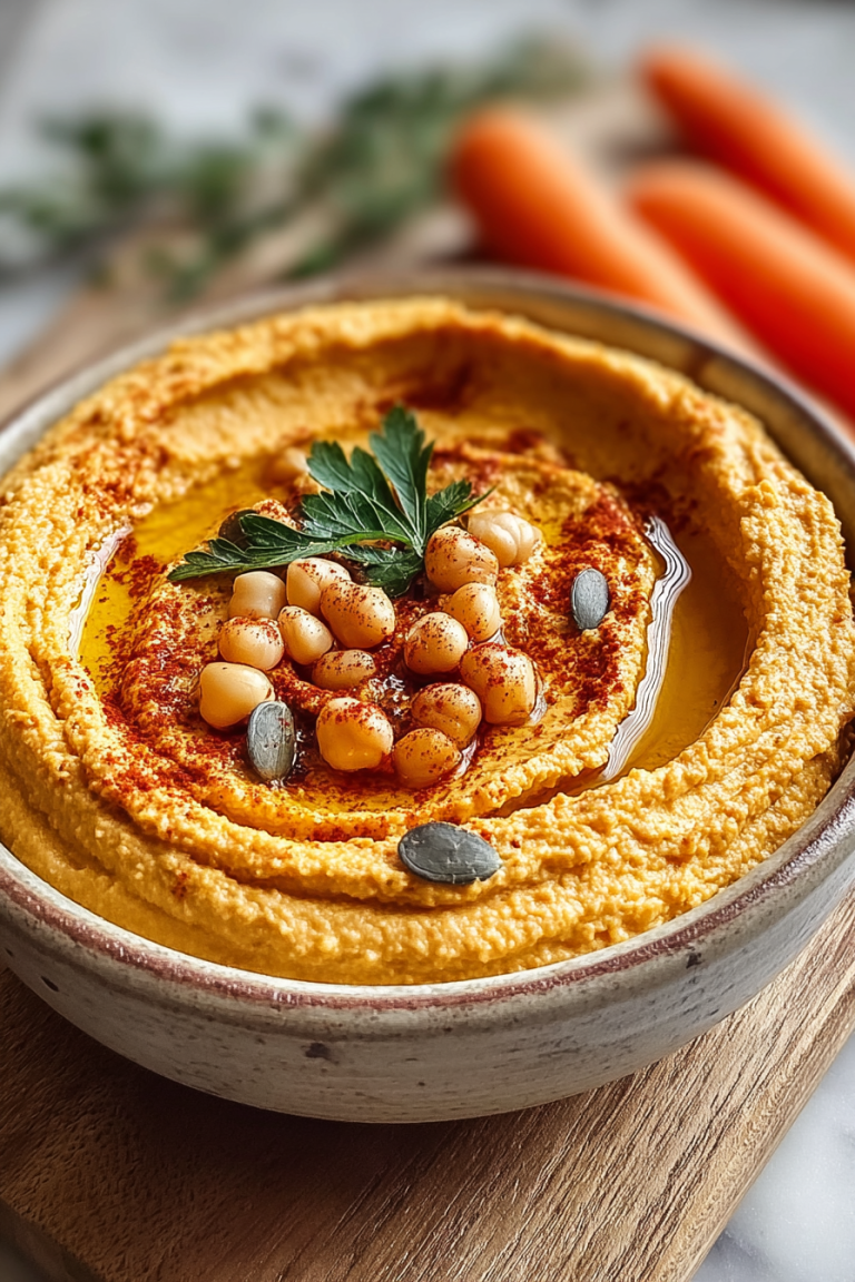 Easy Sweet Pumpkin Spice Hummus