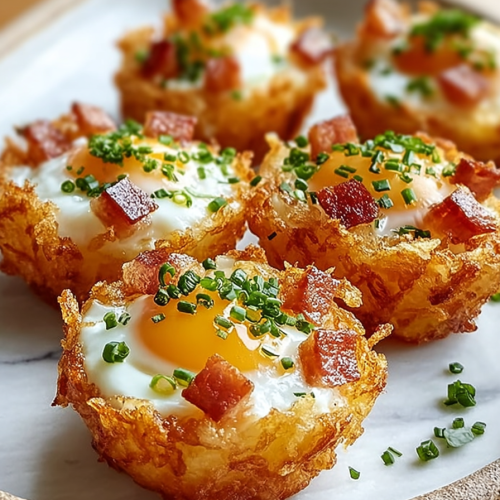 Easy Tater Tot Breakfast Cups