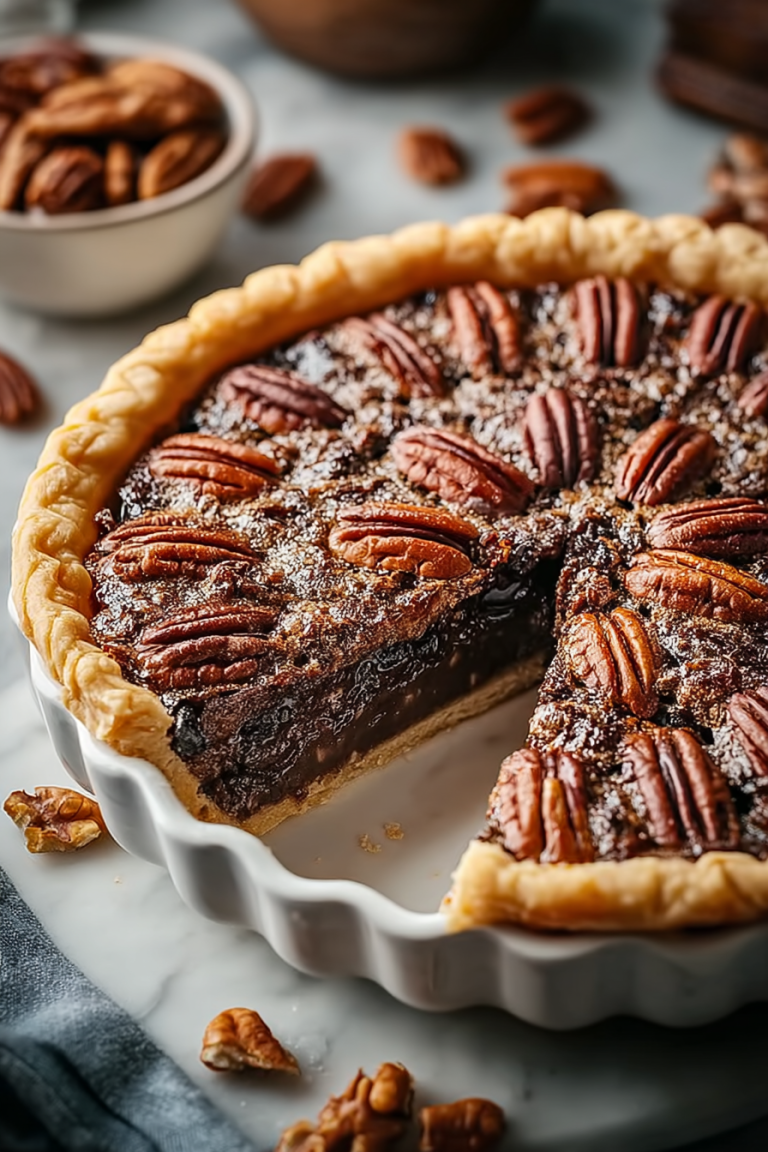 Easy Texas Chocolate Pecan Pie
