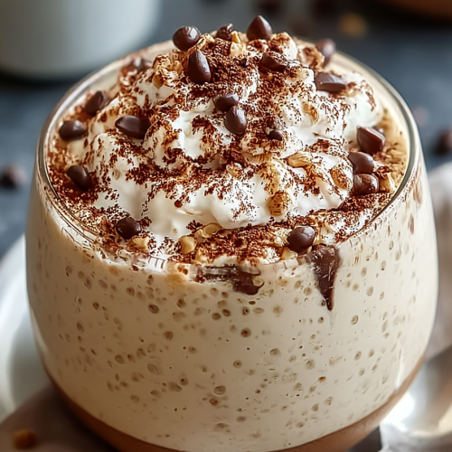 Easy Tiramisu Overnight Oats