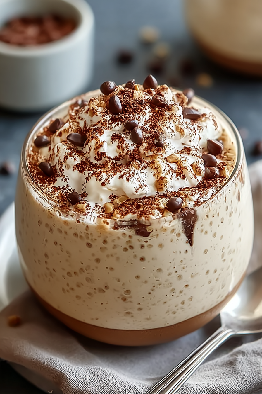 Easy Tiramisu Overnight Oats