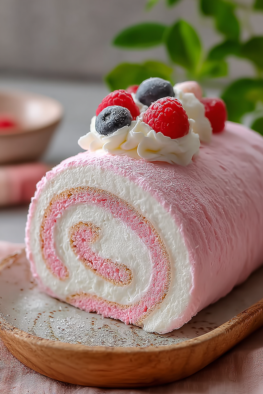 Fluffy Japanese Cotton Candy Roll