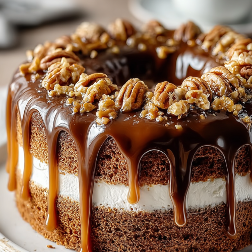 Heavenly Praline Layer Cake