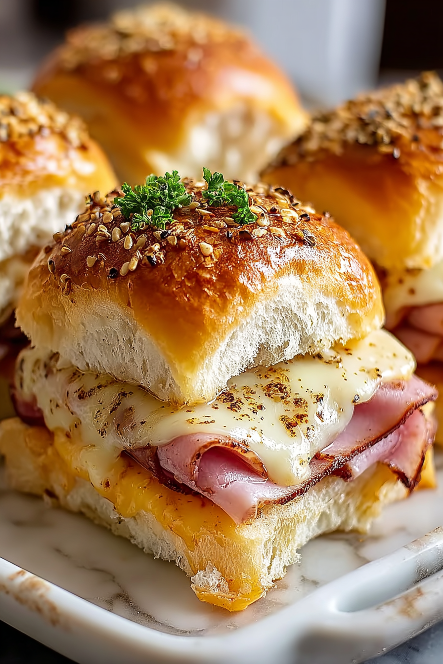Incredible Ham and Cheese Sliders