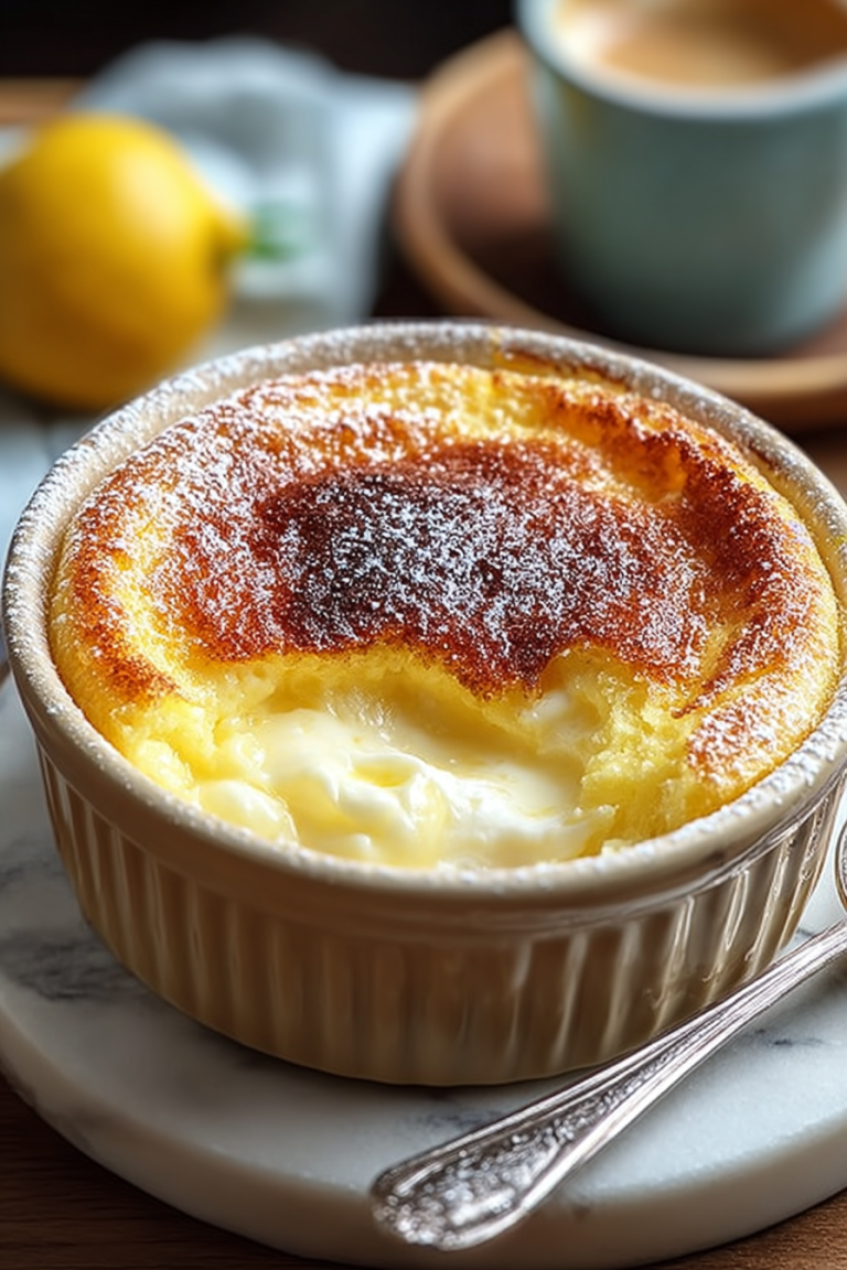 Incredible Lemon Self-Saucing Pudding