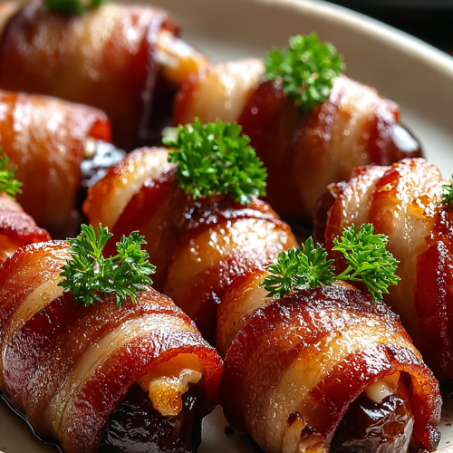 Perfect Bacon Wrapped Dates