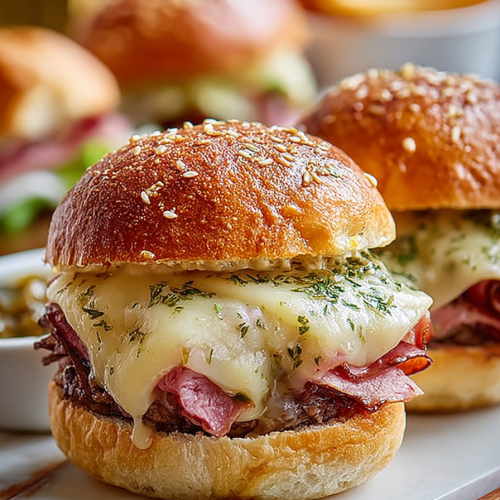 Quick And Easy Reuben Sliders