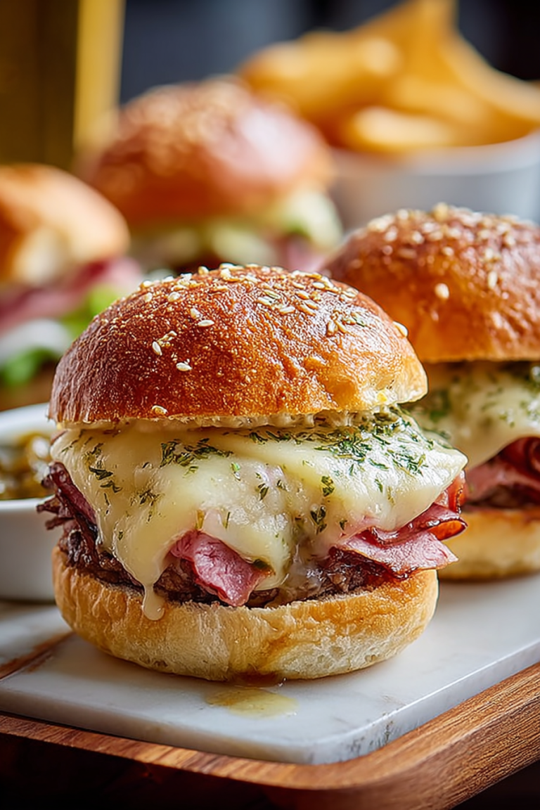 Quick And Easy Reuben Sliders