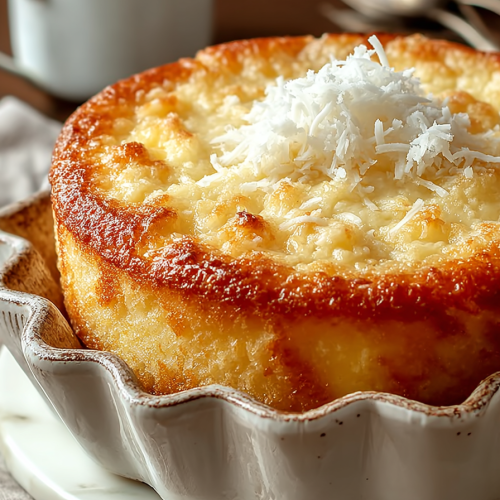Simple Delicious Coconut Milk Cake