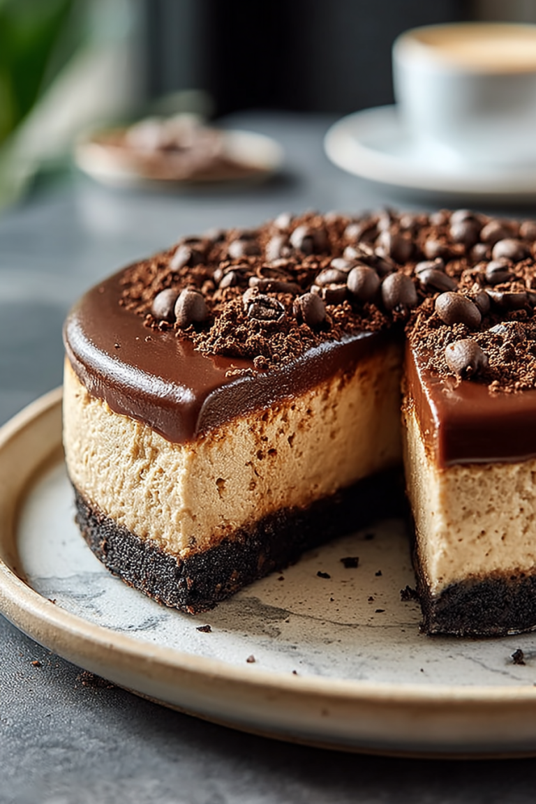Simply Delicious Espresso Cheesecake