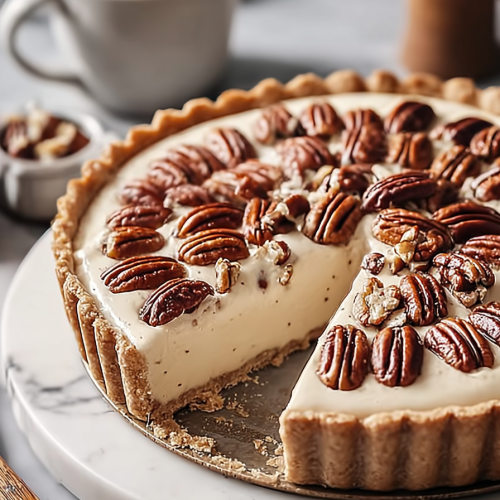Simply Delicious Pecan Cream Pie