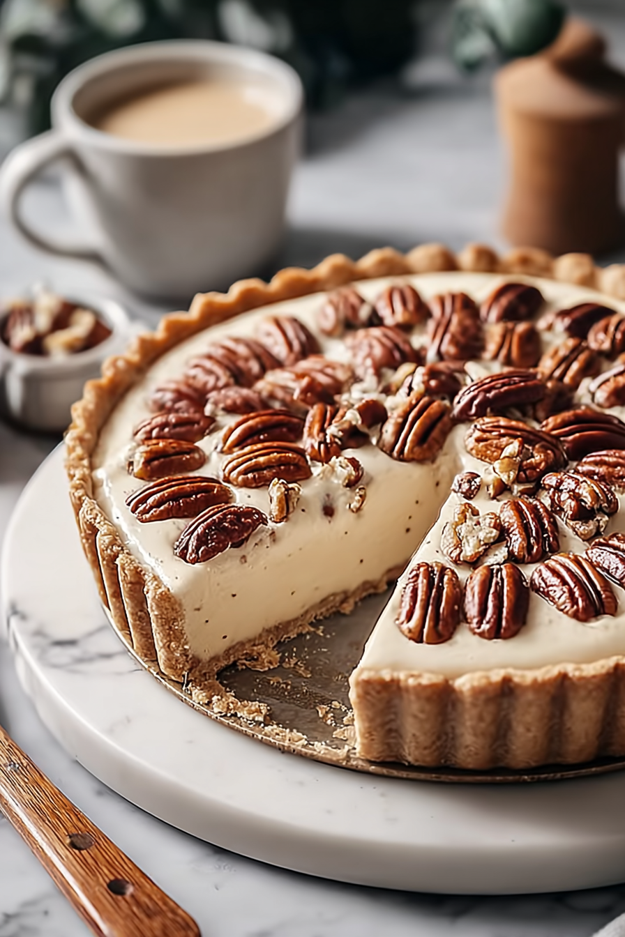 Simply Delicious Pecan Cream Pie