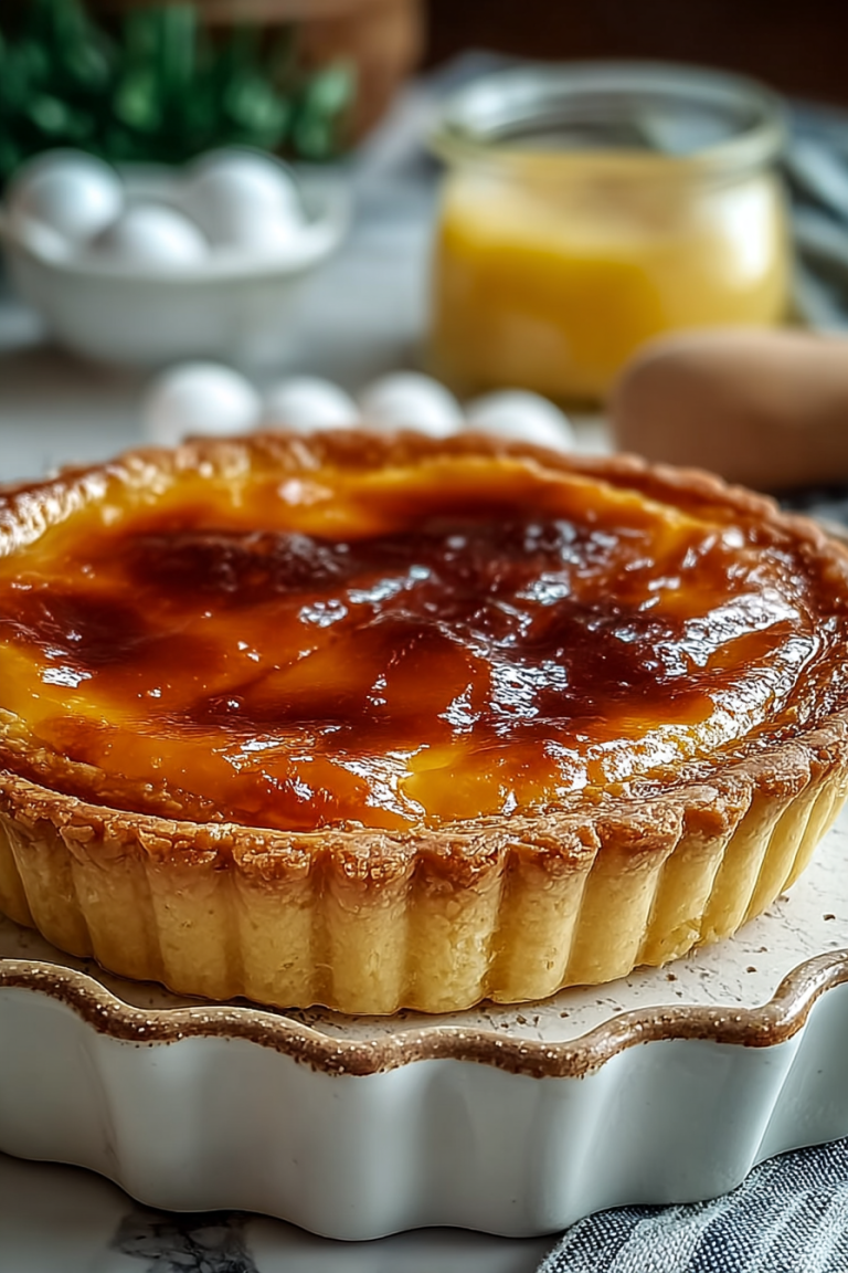 Sweet Easy Burnt Honey Pie