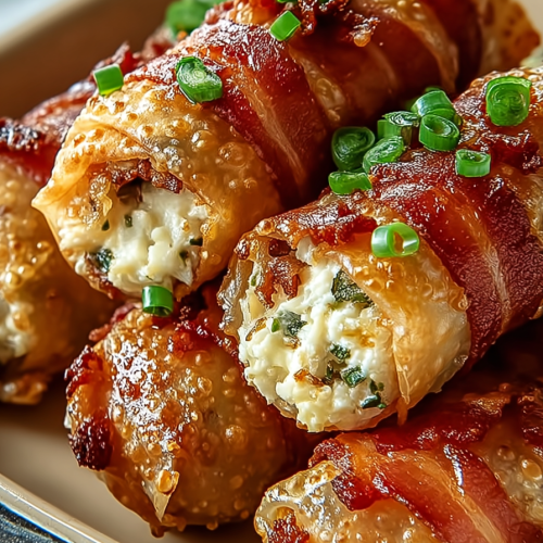 Ultimate Bacon Jalapeno Popper Eggrolls