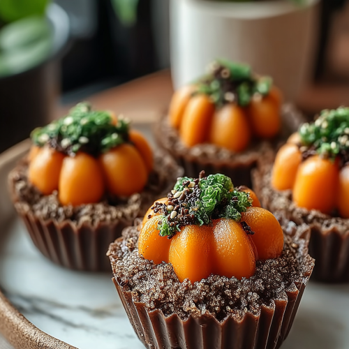 Yummy Pumpkin Patch Dirt Cups