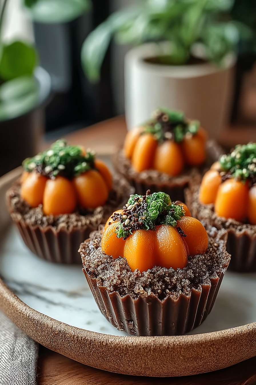 Yummy Pumpkin Patch Dirt Cups