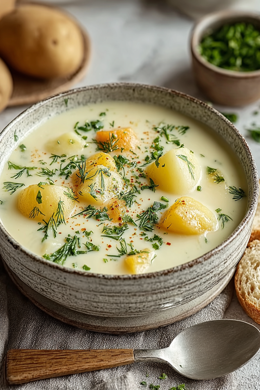 Delicious Creamy Potato Soup