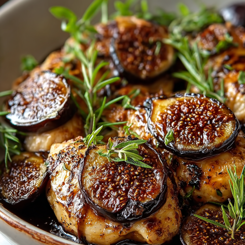 Delish Balsamic Fig Chicken
