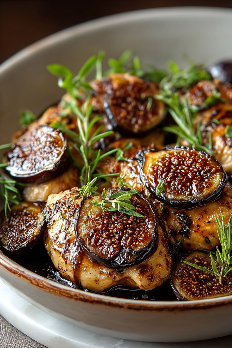 Delish Balsamic Fig Chicken