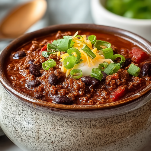 Delish Beef Chili Recipe