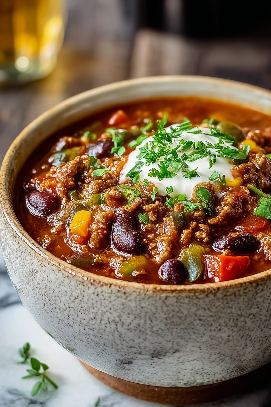 Delish Championship Beef Chili
