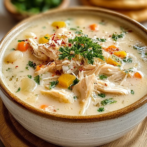 Delish Creamy White Chicken Chili