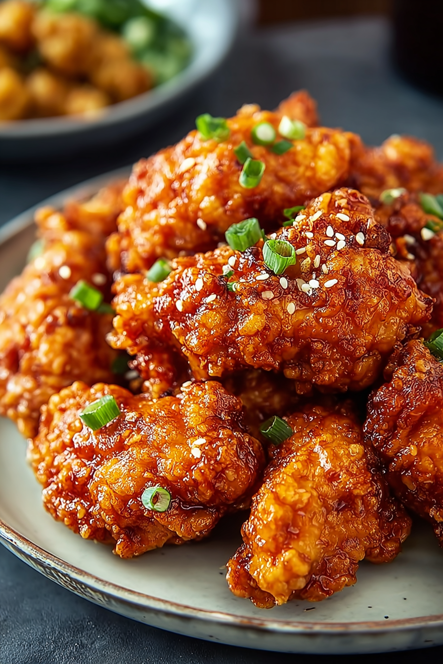 Delish Crispy Korean Fried Chicken