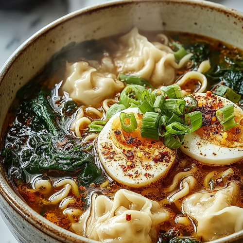 Delish Dumpling Ramen Bowl