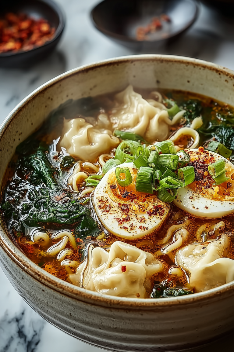 Delish Dumpling Ramen Bowl