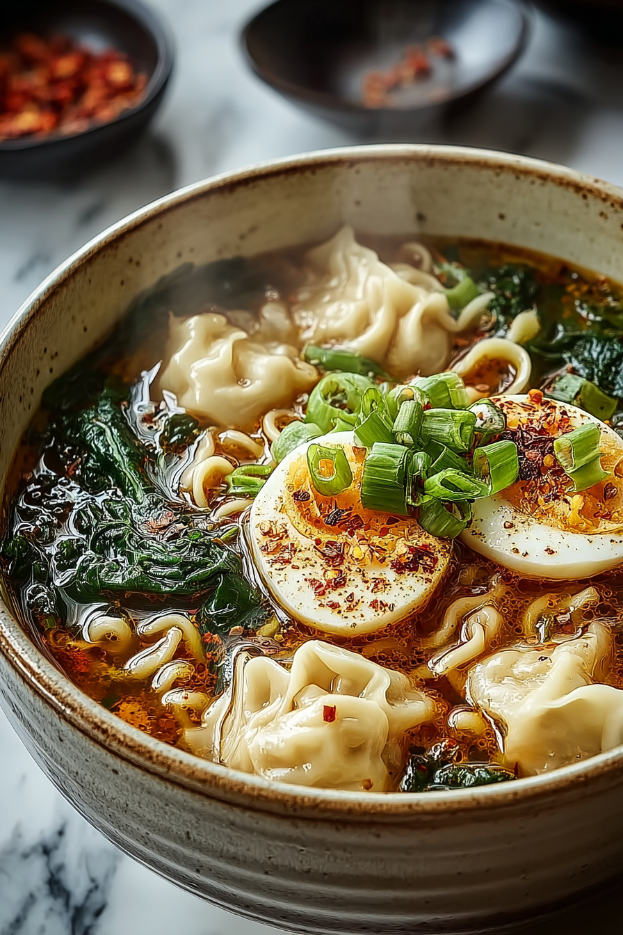 Delish Dumpling Ramen Bowl